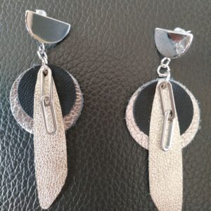 Éconologik matières sublimées cuir récup bijoux fabrication artisanale française