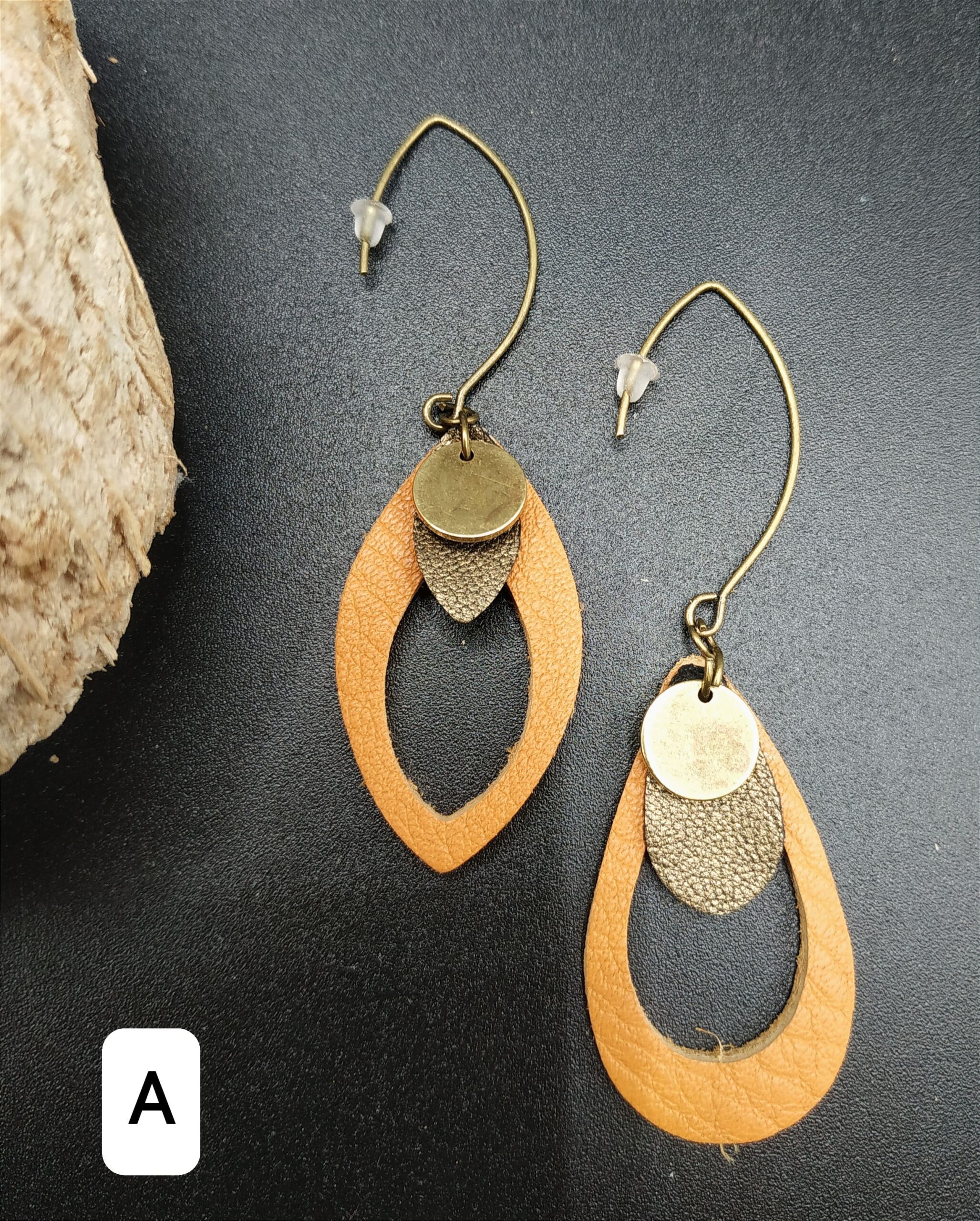 Éconologik matières sublimées cuir récup bijoux fabrication artisanale française