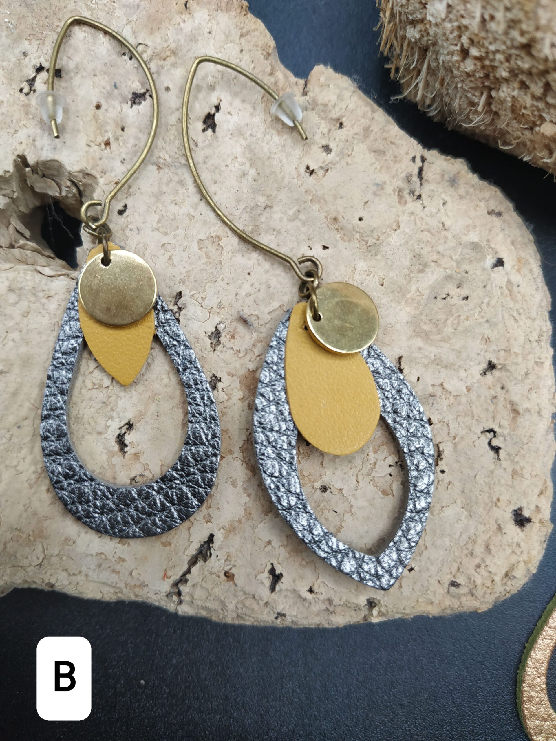 Éconologik matières sublimées cuir récup bijoux fabrication artisanale française