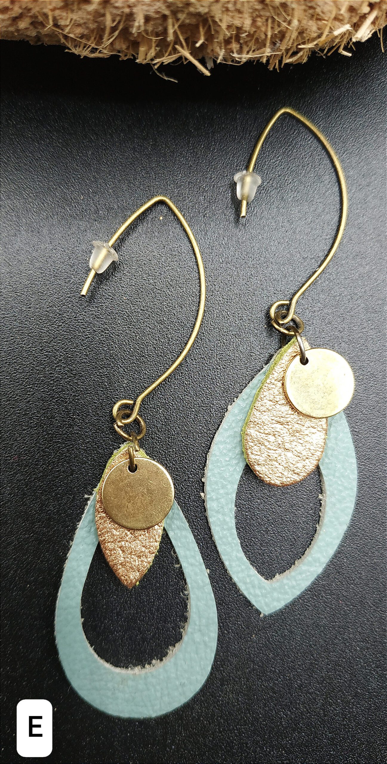 Éconologik matières sublimées cuir récup bijoux fabrication artisanale française