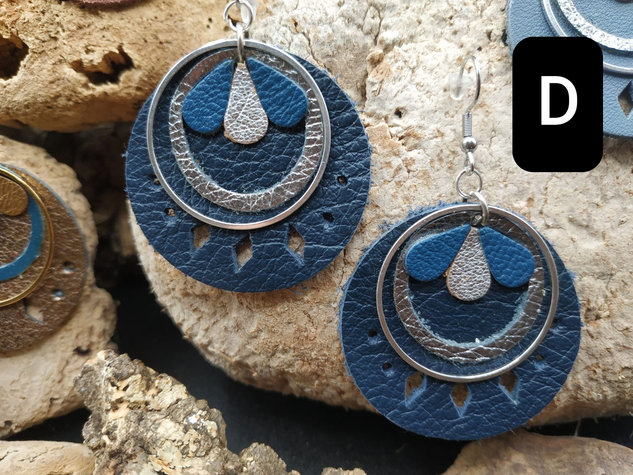 Éconologik matières sublimées cuir récup bijoux fabrication artisanale française