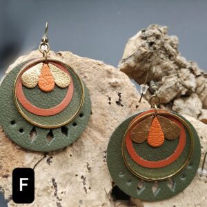 Éconologik matières sublimées cuir récup bijoux fabrication artisanale française
