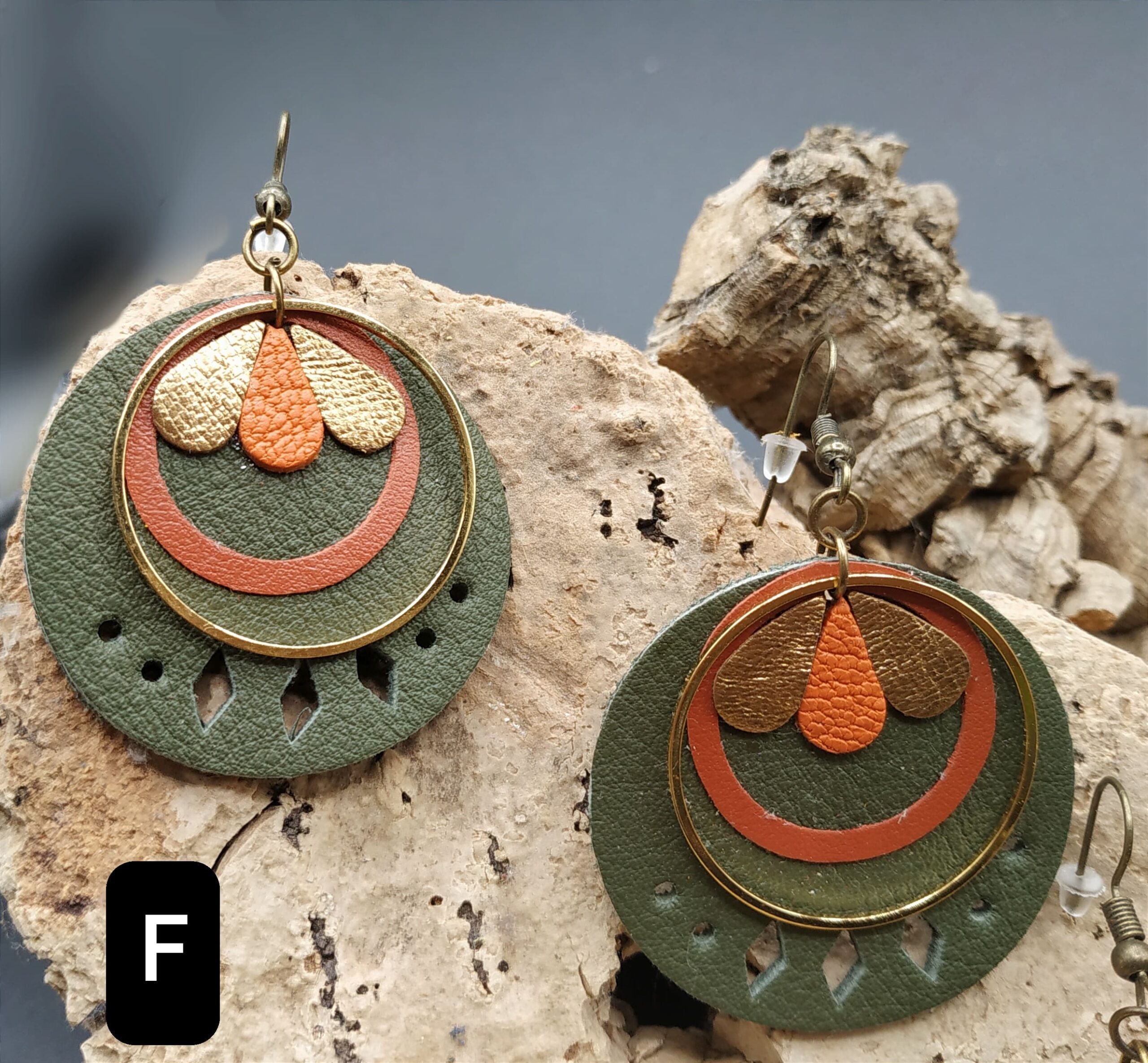 Éconologik matières sublimées cuir récup bijoux fabrication artisanale française