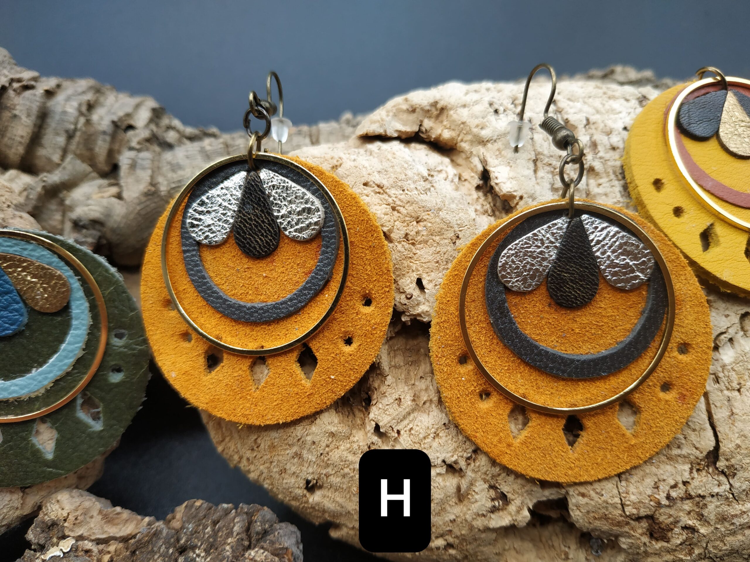 Éconologik matières sublimées cuir récup bijoux fabrication artisanale française